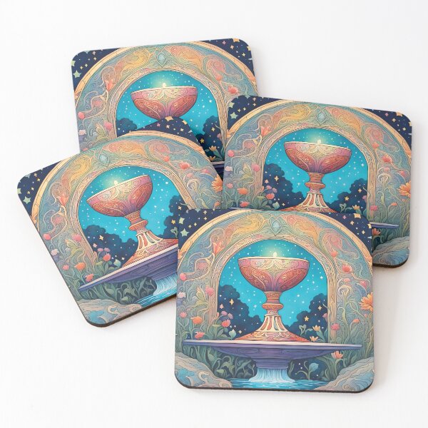 Item preview, The Healing Waters of the Chalice Well of Avalon (The Holy Grail) designed and sold by Mayastar Designs.
