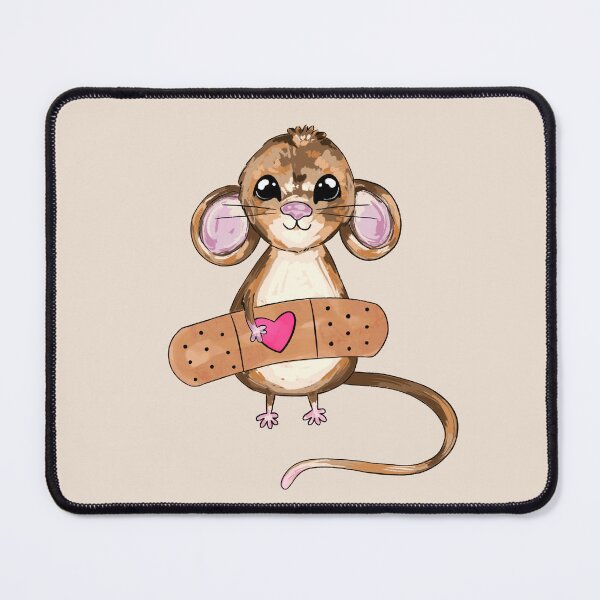 Item preview, Brown Mouse Holding  designed and sold by NurseLauraDraws.