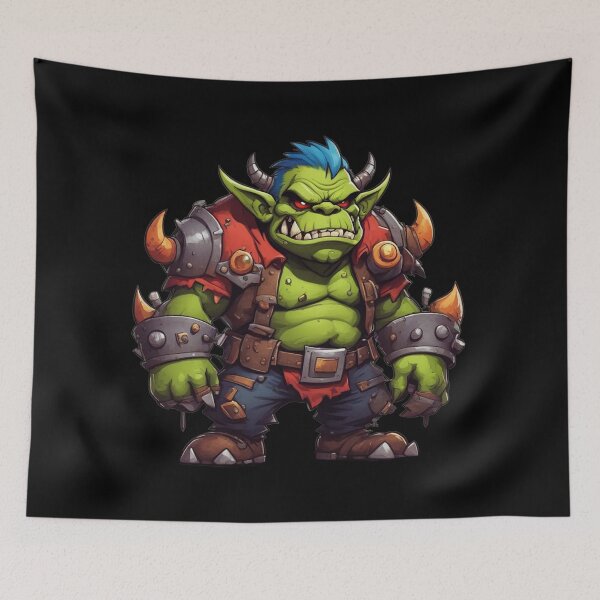 Item preview, Ork Beast Trainer, Cool Character, RPG Warboss designed and sold by Burn-Ego.