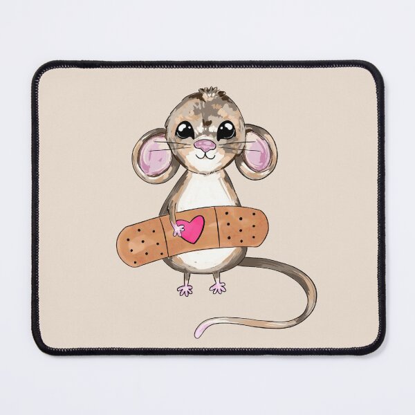 Item preview, Grey Mouse Holding  designed and sold by NurseLauraDraws.