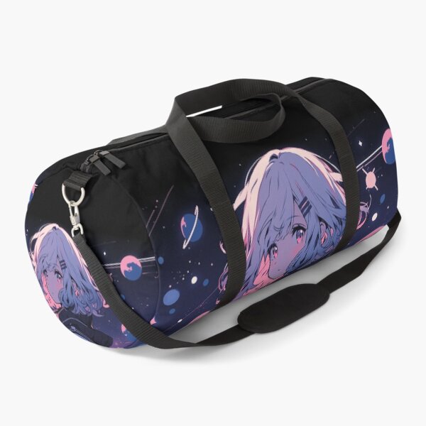 Item preview, kawaii girl in space, anime illustration designed and sold by Mauswohn.