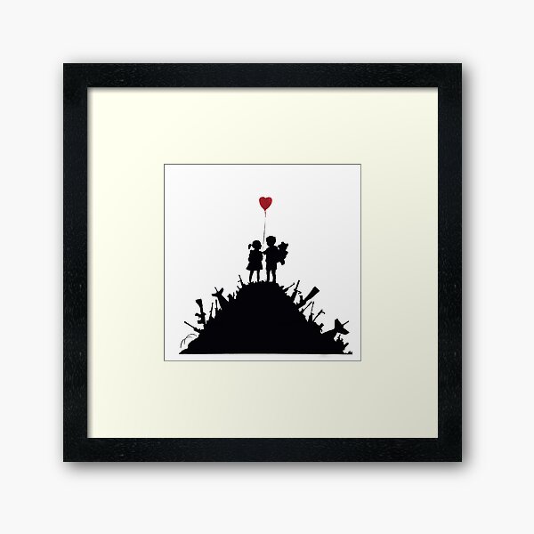 Item preview, Banksy - KIDS ON GUNS designed and sold by URBANZ.