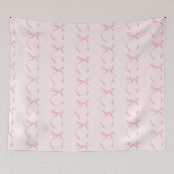 Item preview, Baby Pink Coquette Ribbon Bow designed and sold by lovcee.