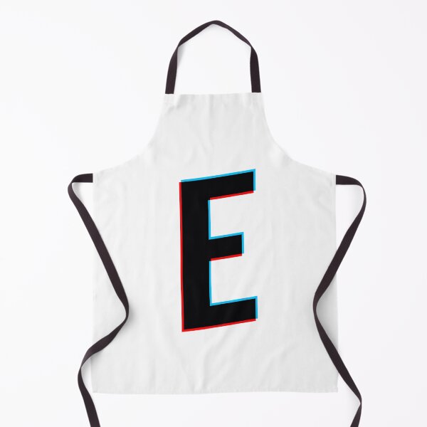 Item preview, Black letter E with red and blue lines designed and sold by MUJU-pixel.