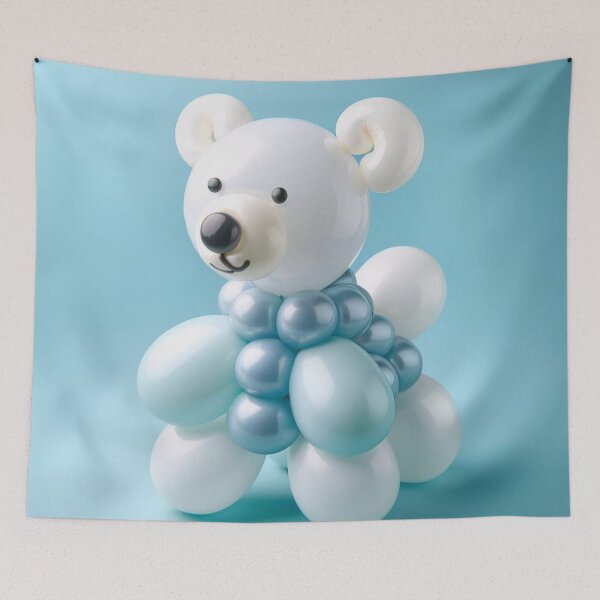 Item preview, Balloon Polar Bear Delight designed and sold by Sillytoe.