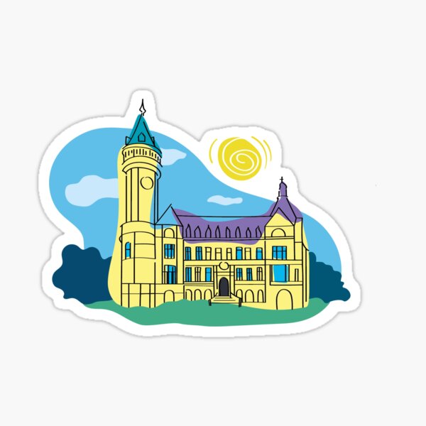 Spuerkeess Bank Luxembourg – Historic Luxembourg Landmark Gift Sticker