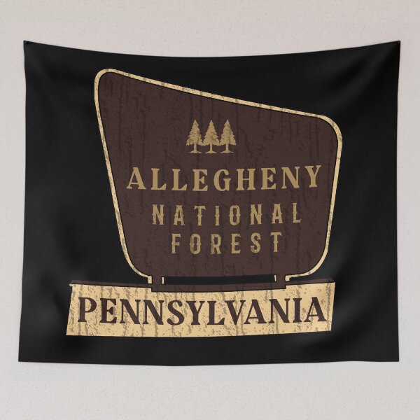 Item preview, Allegheny National Forest designed and sold by graphic-map.