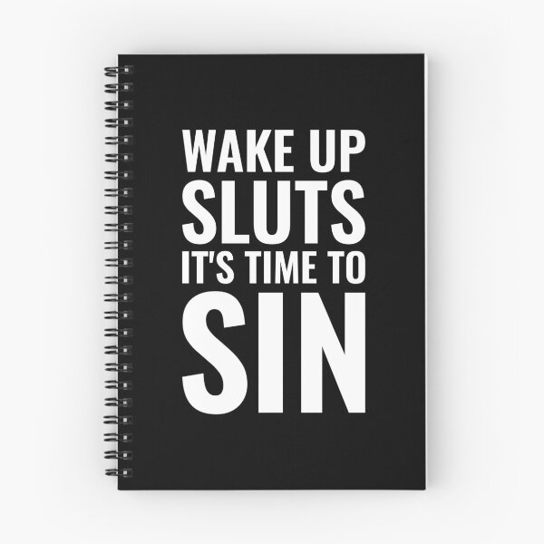 Item preview, Copy of Wake up Sluts it's time to Sin, Funny LGBTQ designed and sold by Singhe Design.