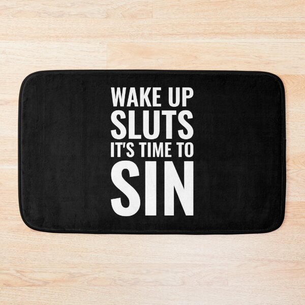 Item preview, Copy of Wake up Sluts it's time to Sin, Funny LGBTQ designed and sold by Singhe Design.