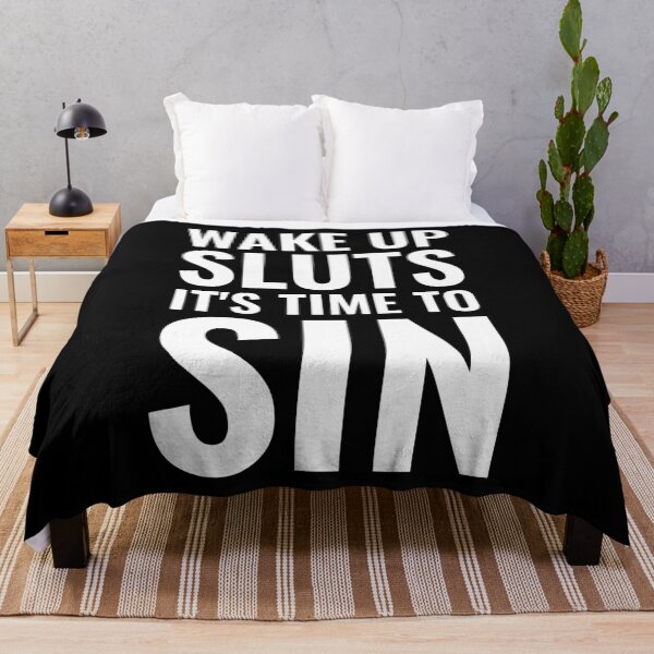 Item preview, Copy of Wake up Sluts it's time to Sin, Funny LGBTQ designed and sold by Singhe Design.