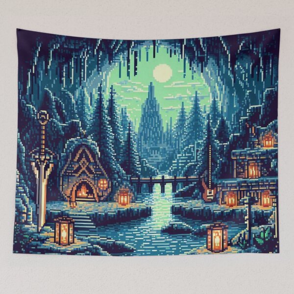 Item preview, Skyrim Candle Cove Pixel designed and sold by Jake-Carter0.