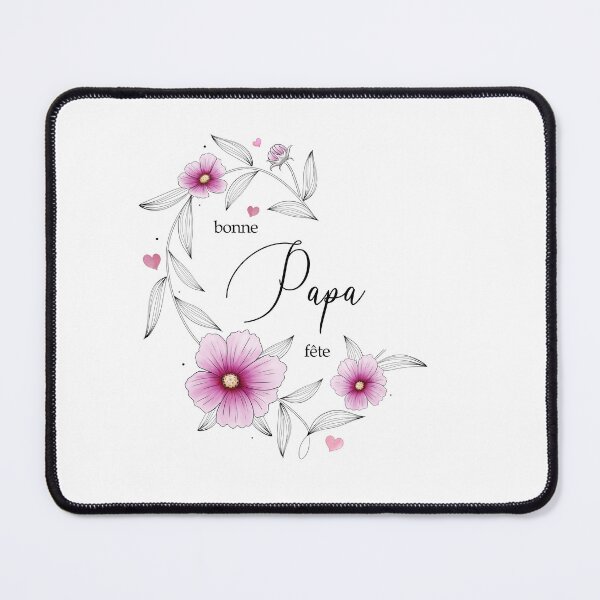 Item preview, Happy Father's Day - Heart of pink cosmos flowers n°2 designed and sold by Audrey Janvier | AJD.