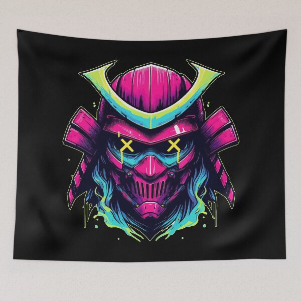 Item preview, Oni Yokai Samurai Mecha Demon designed and sold by TomFrontierArt.