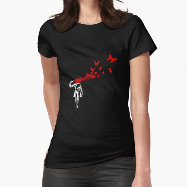 Item preview, Banksy - Girl Butterfly designed and sold by URBANZ.