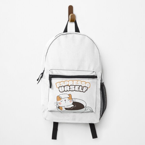 Item preview, Espresso Urself Funny Cute cat Coffee Lover designed and sold by CyberArtistOne.