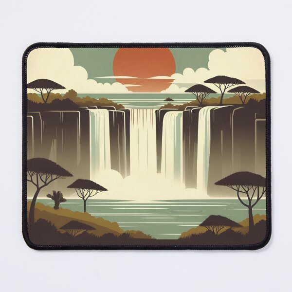 Item preview, Victoria Falls designed and sold by CatherineLievre.