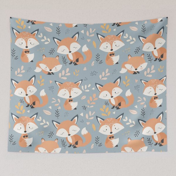 Item preview, Cute foxes designed and sold by Parn Promsuwan.