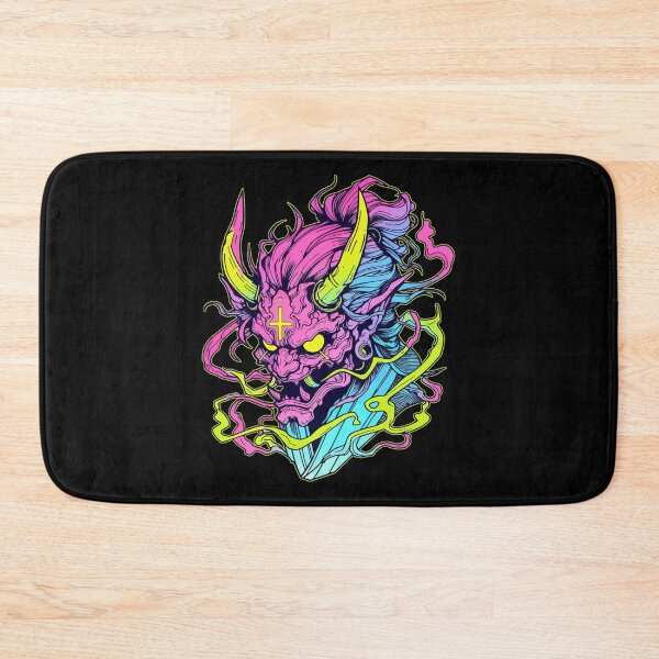 Item preview, Oni Yokai Hannya Ogre Neon Art designed and sold by TomFrontierArt.