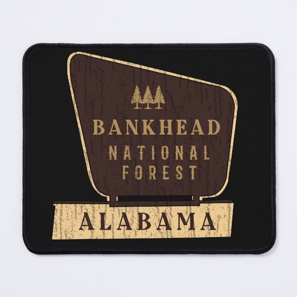 Item preview, Bankhead National Forest designed and sold by graphic-map.