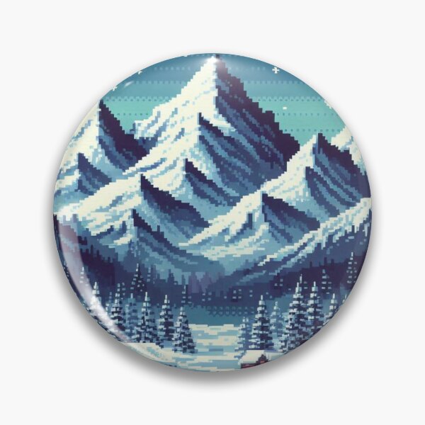 Item preview, Skyrim Snowy Village Pixel Art designed and sold by Jake-Carter0.