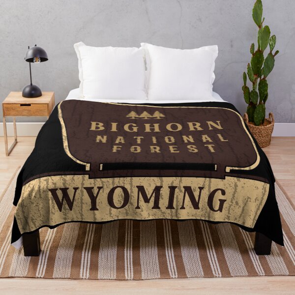 Item preview, Bighorn National Forest designed and sold by graphic-map.