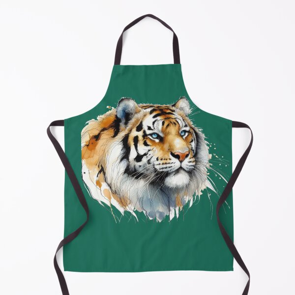 Item preview, Majestic Baekdusan Tiger Sketch Art , designed and sold by PaintMeWorld.