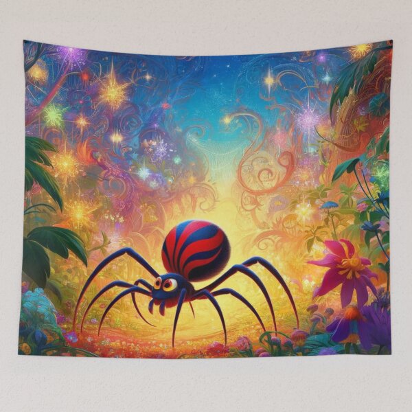 Item preview, Enchanted Forest Spider designed and sold by Sillytoe.