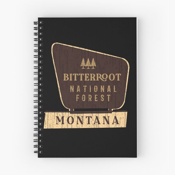 Item preview, Bitterrroot National Forest designed and sold by graphic-map.
