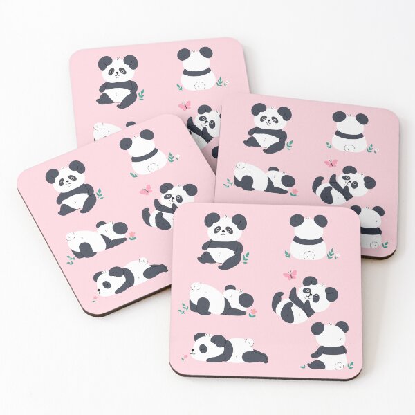 Item preview, cute kawaii panda characters designed and sold by burbura.