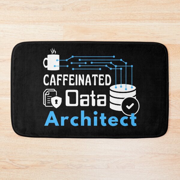 Item preview, Data Architect for Coffee Lovers | White Font designed and sold by FocusChillax.