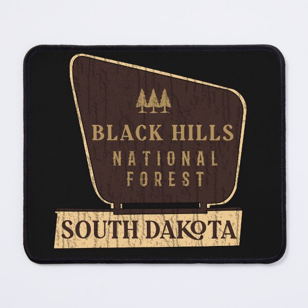Item preview, Black Hills National Forest designed and sold by graphic-map.