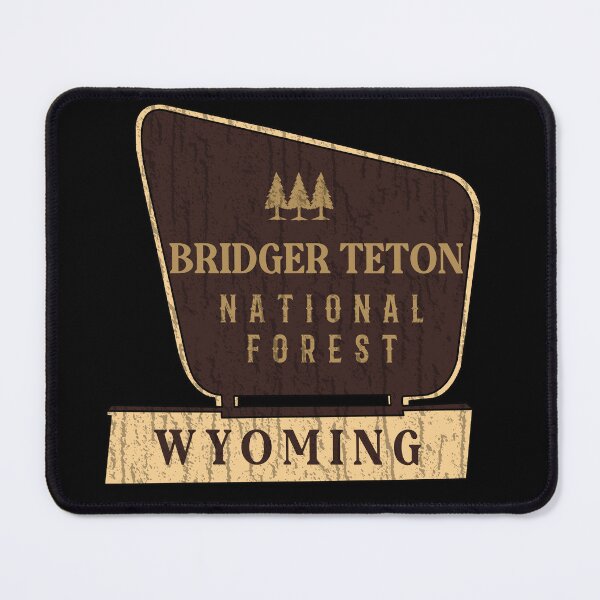 Item preview, Bridger Teton National Forest designed and sold by graphic-map.