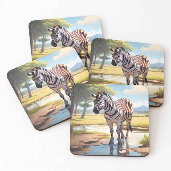 Item preview, zebra at the oasis designed and sold by eriktartufo.