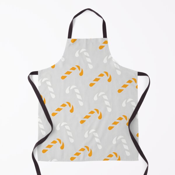 Item preview, Colorful Christmas Candy Canes On Light Gray Pattern designed and sold by PatternsPalette.