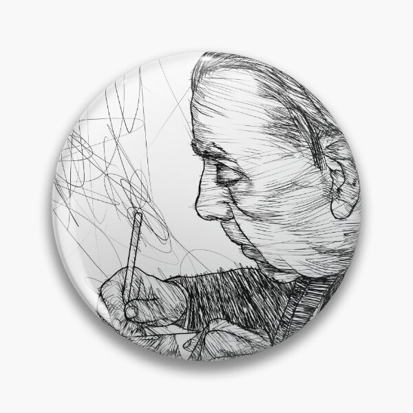 Item preview, BORGES ink portrait .4 designed and sold by lautir.
