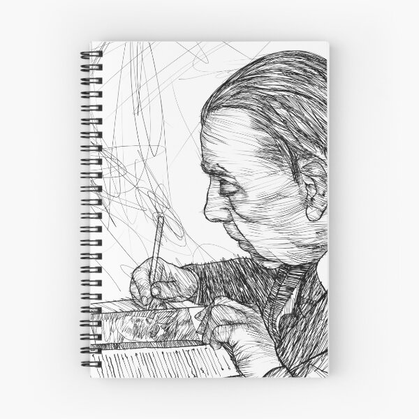 Item preview, BORGES ink portrait .4 designed and sold by lautir.