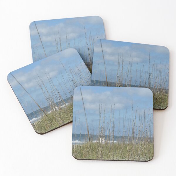 Item preview, Ocean View Through Sea Oats designed and sold by bertsworks300.