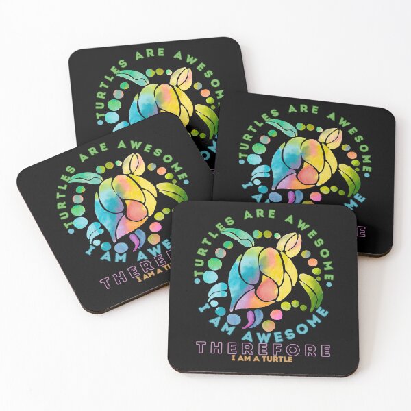 Item preview, Turtles Are Awesome I Am a Turtle designed and sold by PistachioCream.