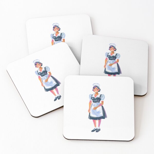 Item preview, Sweet Friendly Maid designed and sold by RussCrosby.