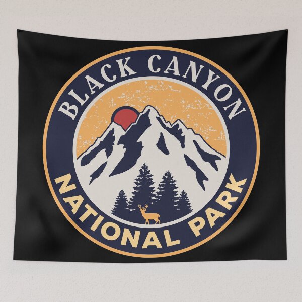 Item preview, Black Canyon National Park-Vintage designed and sold by graphic-map.