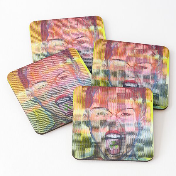 Item preview, Portrait Miley Toxic Tongue 744 designed and sold by Eraclis Aristidou.