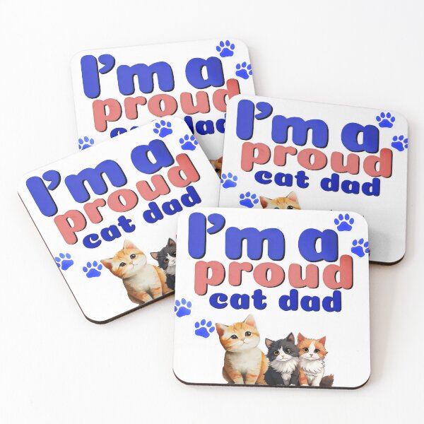 Item preview, Cat Dad designed and sold by CrystalCove11.