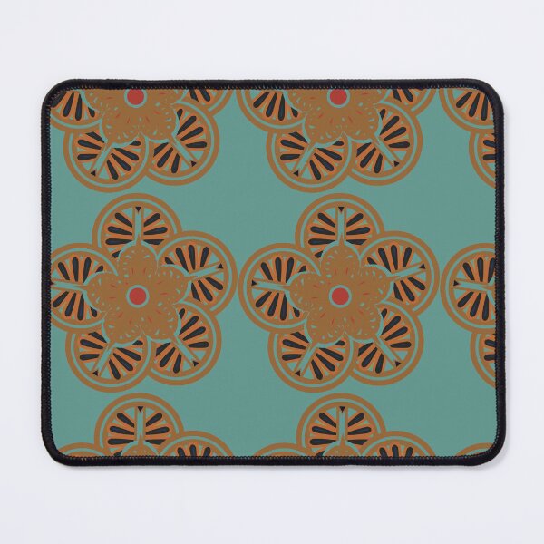 Item preview, red shapes circular patterns design, circle, circular, round, halftone, art, striped, vector, minimal, style, shape, well, contrasting, artistic, designed and sold by handmadehipsters.