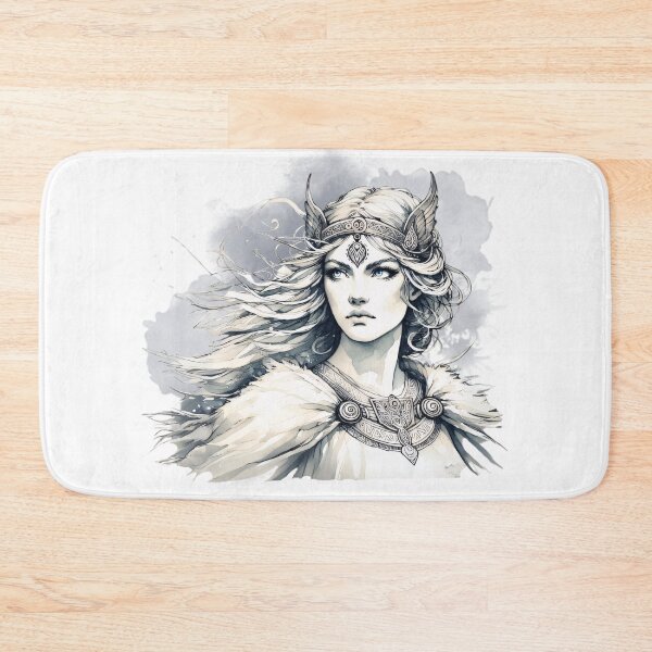 Item preview, The Warrior Valkyrie: Freyja, Norse Goddess of Love and Battle designed and sold by MiguelTanavon.
