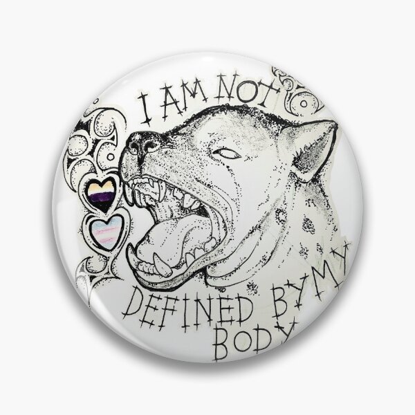 Item preview, Trans Pride Hyena   designed and sold by Kimpeccc.
