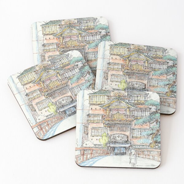 Item preview, Drawing Bathhouse Spirited Away designed and sold by arfabasoko.