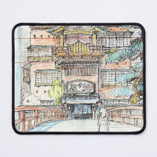 Item preview, Drawing Bathhouse Spirited Away designed and sold by arfabasoko.