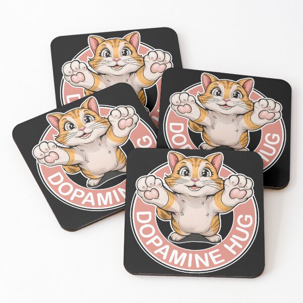 Item preview, Dopamine cat hug ginger cat love designed and sold by Szkicerka.
