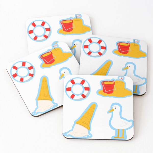 Item preview, Classic Seaside Sticker Pack 1 designed and sold by CustardHobbit.