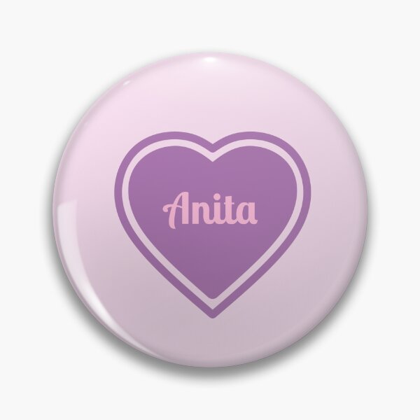 Item preview, Anita Name Girl Purple designed and sold by Monika Howarth.